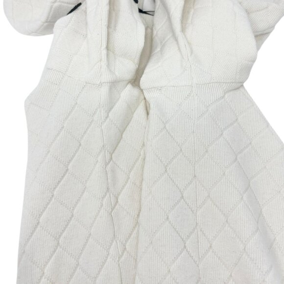 CHANEL Vintage 05A CC Logo Cambon Quilted Cashmere Knit Sweater Top #40 [105549] - Picture 13 of 14